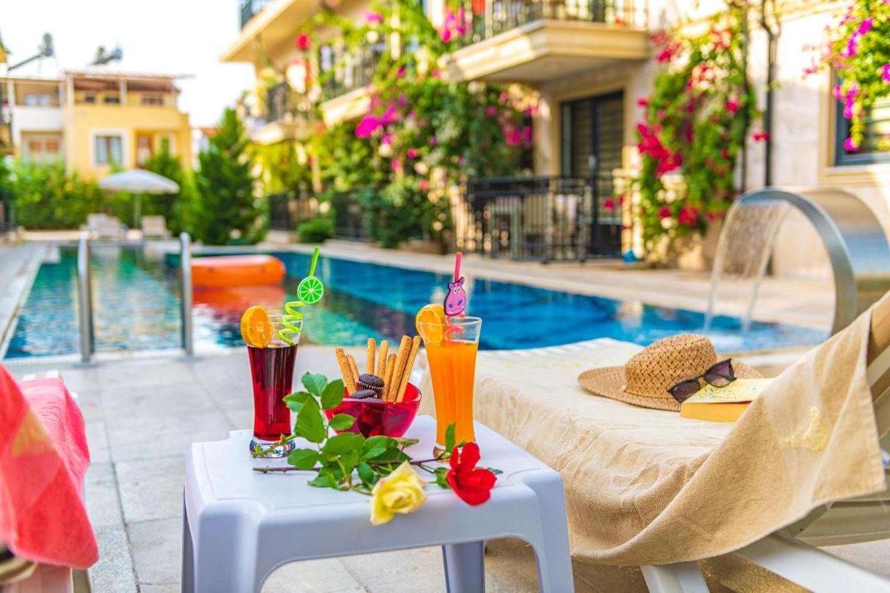 Yasam Park Apart Hotel - Fethiye Calis Beach Buitenkant foto