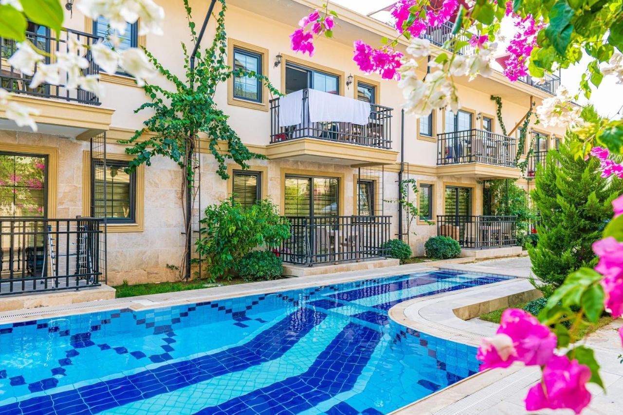 Yasam Park Apart Hotel - Fethiye Calis Beach Buitenkant foto