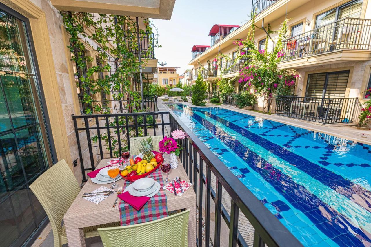 Yasam Park Apart Hotel - Fethiye Calis Beach Buitenkant foto
