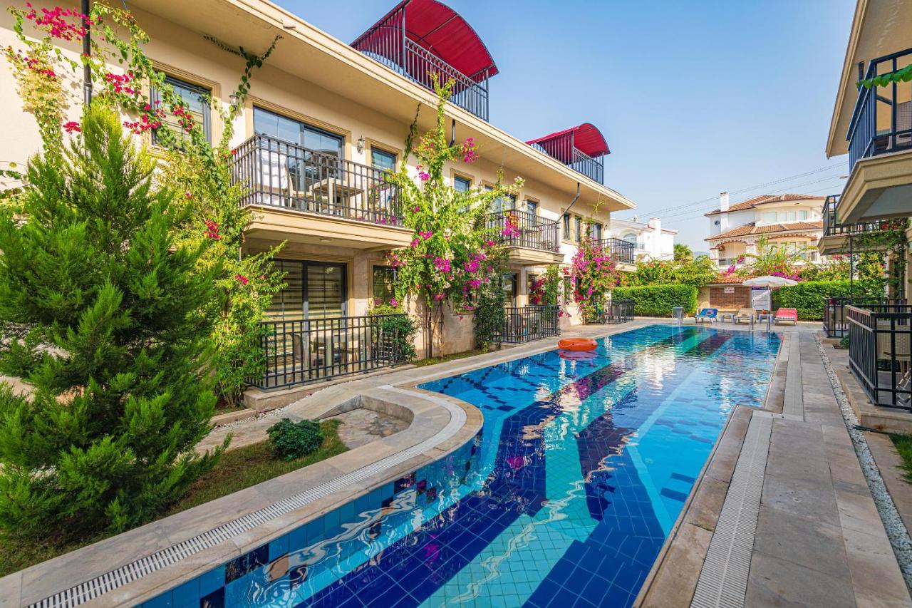 Yasam Park Apart Hotel - Fethiye Calis Beach Buitenkant foto