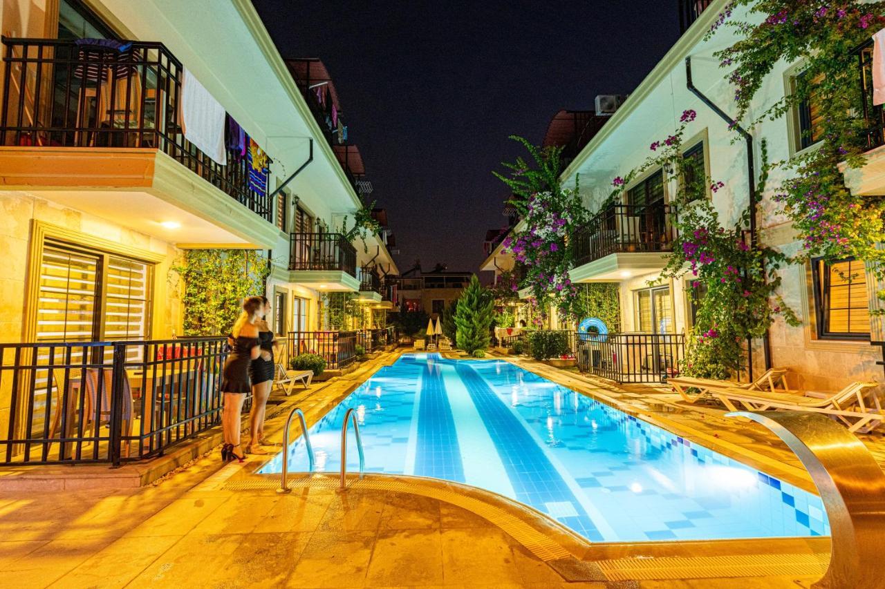 Yasam Park Apart Hotel - Fethiye Calis Beach Buitenkant foto