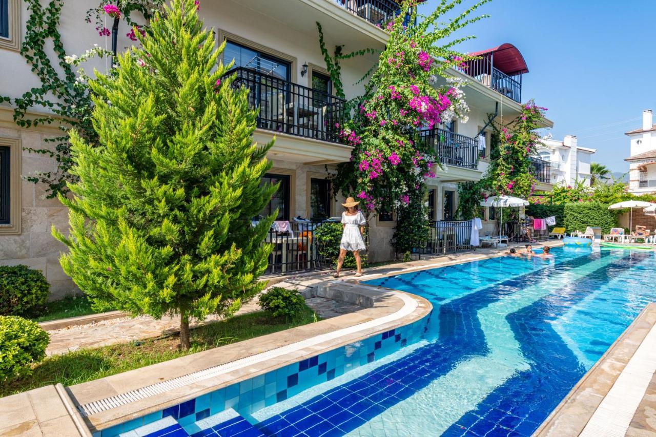 Yasam Park Apart Hotel - Fethiye Calis Beach Buitenkant foto