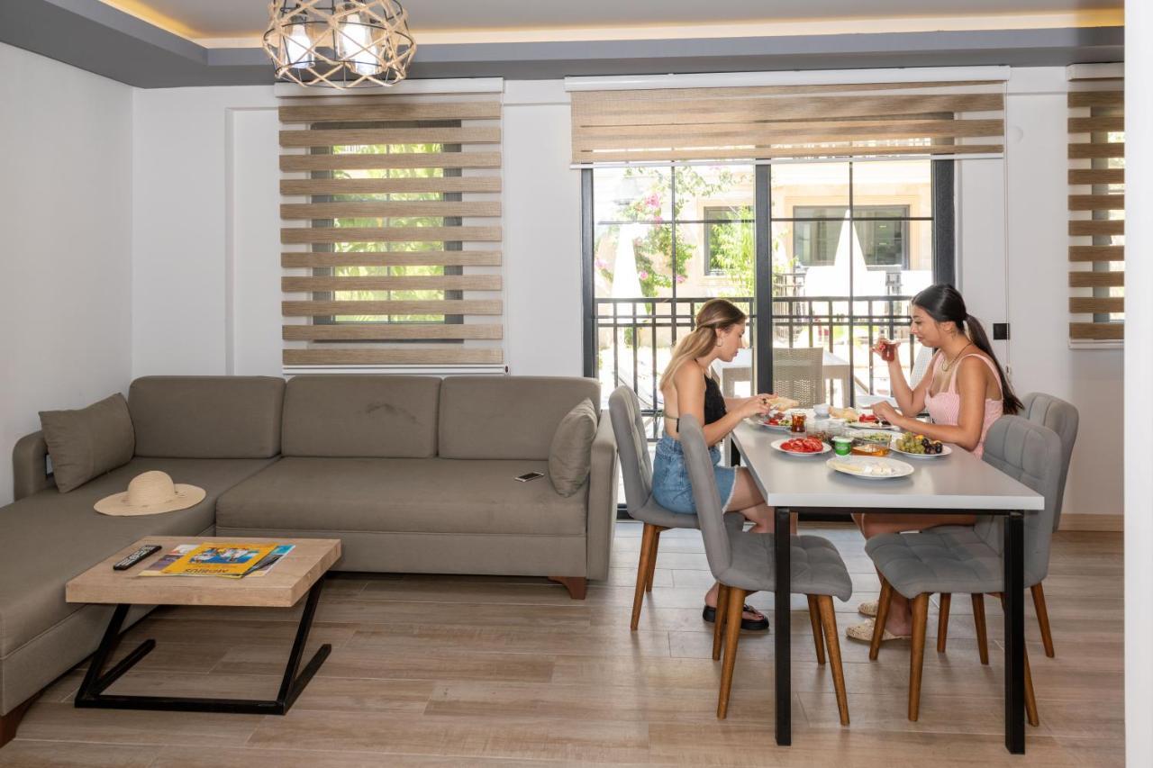 Yasam Park Apart Hotel - Fethiye Calis Beach Buitenkant foto