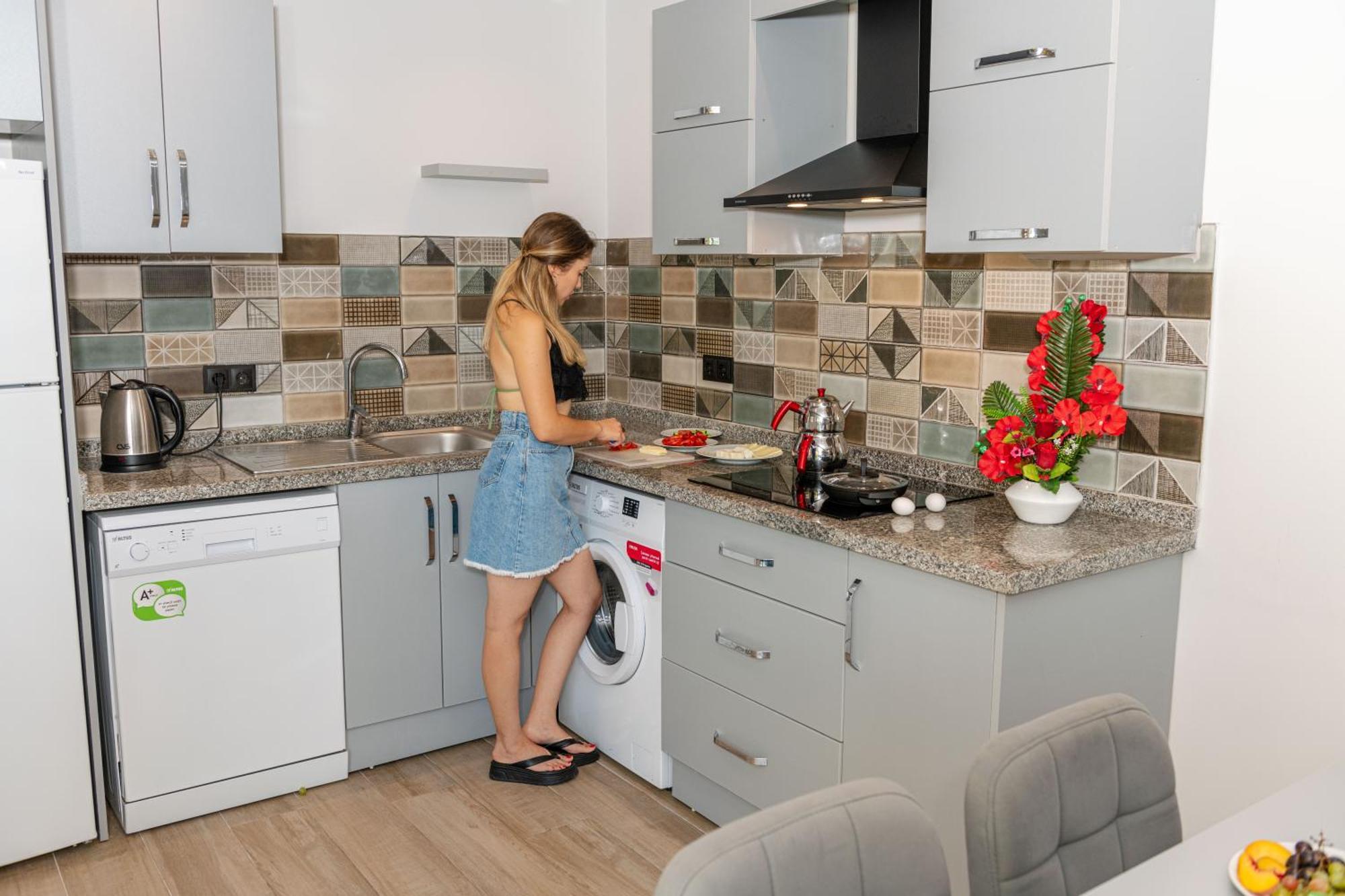 Yasam Park Apart Hotel - Fethiye Calis Beach Kamer foto