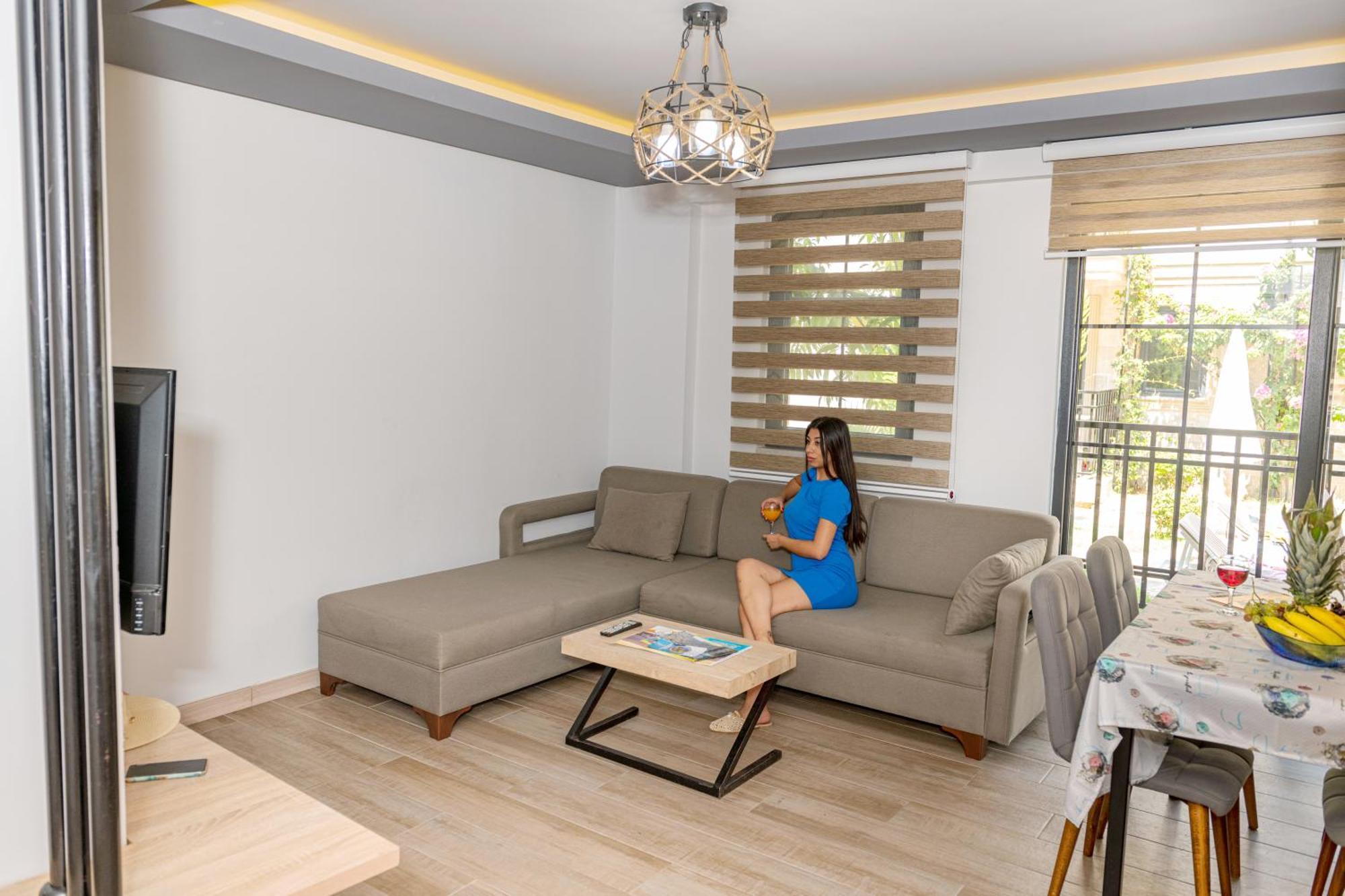 Yasam Park Apart Hotel - Fethiye Calis Beach Kamer foto